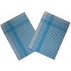 Bade Home PAR kocka 45x65 cm 3 ks tyrkysovobiela