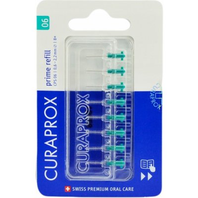 Medzizubné kefky Curaprox CPS 06 Prime Refill Čističky x8 - 2ks.