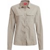 Craghoppers Wmns NosiLife Adventure LS Shirt III, Soft Mushroom - dámská košile 44