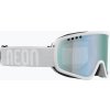 Lyžiarske okuliare Neon Force Otg white/white/mirror steel
