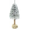 Aga Vianočný stromček 120 cm s kmeňom Zasnežený