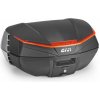 V49N AIR kufor GIVI čierny (Monokey) s červenou optikou a čiernym vekom, objem 49 ltr.