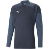 Pánska športová mikina Puma, TEAMCUP TRAINING 1/4 ZIP TOP tmavo modrá,modrá XL