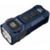 NITECORE TUP2 blue - modrá Inteligentná LED kľúčenka s revolučnou MCT technológiou a OLED displejom