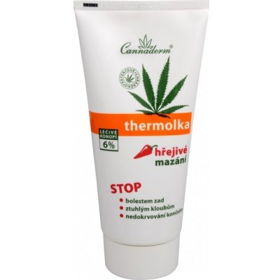 Cannaderm Thermolka hrejivé mazanie 200 ml