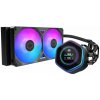 Cooler Master vodní chladič MasterLiquid Atmos II LCD 240, 2x120mm, LGA1851, AM5, černá MLX-D24M-A25SZ-L1