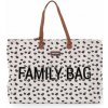 CHILDHOME CESTOVNÁ TAŠKA FAMILY BAG CANVAS LEOPARD