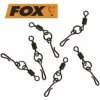 Fox Edges Obratlík s Karabinkou Kwik Change O Ring Swivels veľ.10