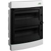 Rozvodnice plastová PNF 24T, priehľadné dvere, montáž pod omietku, IP40, 2 rady, 2x12, NOARK