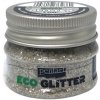 Eco glitre PENTART jemné - strieborné