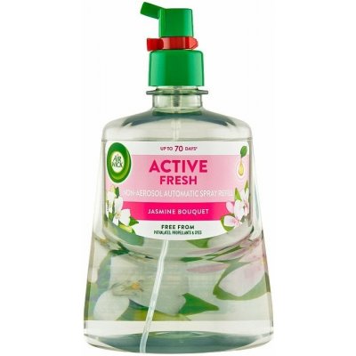 Air Wick Active Fresh Náplň na vodnej báze do automatického difuzéra jazmínové kvety 228 ml