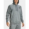 Pánska mikina Under Armour Rival Fleece Hoodie-GRY – sivá Velikost: XL