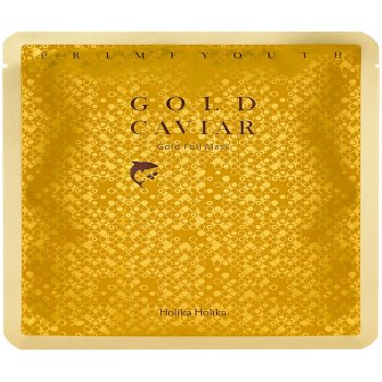 Holika Prime Youth Gold Caviar kaviárová hydratačná maska so zlatom 25 g