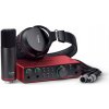 Audio rozhranie Focusrite Scarlett 2i2 4. generácie s mikrofónom a slúchadlami