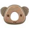 Zopa silikon dřevěné kousátko Koala Sand Beige