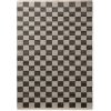 Čierny/krémovobiely obojstranný/ručne tkaný koberec s prímesou juty 120x170 cm Rex – Hanse Home