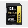 Lexar SDXC Pro 1800x U3 UHS-II R280/W210 (V60) 128GB LSD1800128G-BNNNG