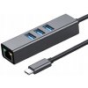 ADAPTÉR USB-C ETHERNET ADAPTÉR SIEŤOVÁ KARTA LAN HUB USB GIGABIT RJ45