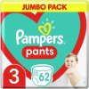 Pampers Pants 3, Midi 6-11kg 62pcs 2024 plienkové nohavičky