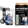 PanzerGlass Bundle Hoops + Tvrdené sklo UWF + Hard Case + Magnetic Ring Mount pre iPhone 16 Pro Max, transparentná B1294_2864_1284_S