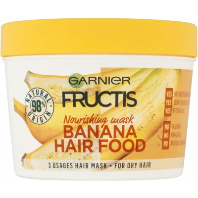 Garnier Fructis Banana Hair Food maska na vlasy 390 ml