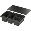 VS ENVI Flex XS-216 Systém na třídění odpadu KŠ 800 mm, 1×13/1×10/2×6 l, lávová