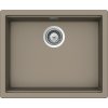 Granitový kuchynský drez SCHOCK Kiruna N-100L-FB - do roviny s excentrom Farba: twilight