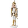 EUROFIRANY VIANOČNÁ NUTCRACKER 25CM ZLATÁ