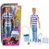 Barbie Kempovanie Ken Lalka + príslušenstvo HHR66