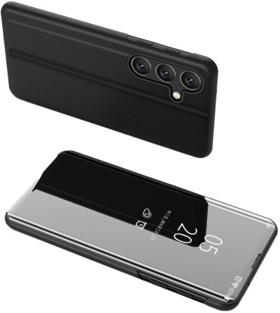 Púzdro MG Clear View knižkové na Samsung Galaxy A54 5G, čierne