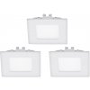 Eglo Eglo 94733 - SADA 3x LED Podhľadové svietidlo FUEVA 1 1xLED/2,7W/230V EG94733 + záruka 5 rokov zadarmo