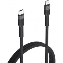 Linq LQ48031 USB-C to Lightning PRO Cable, Mfi Certified, 2m, šedý