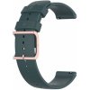 BStrap Silicone Rain remienok na Garmin Vivoactive 3, dark green (SSG014C0806)