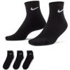 Nike Everyday Cushioned Training Ankle Socks (3 Pairs) | 0888407234316 | Čierna | L