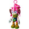 P.M.I. Sonic Prime - Plyšový přívěsek 15cm - Amy Rose, Výber figúrky nie je možný, výber je náhodný.