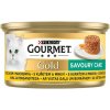 Gourmet gold pre mačky s kuracím a mrkvou 85 g