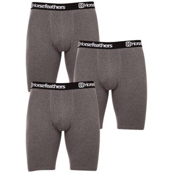 Horsefeathers Dynasty heather anthracite 3Pack