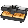 CLA Clatronic WA 3606 waffle iron 2 waffle(s) Black,Stainless steel 800 W