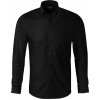 Pánska košeľa s dlhým rukávom Malfini Premium Dynamic 262 - veľkosť: M, farba: čierna