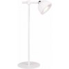 TRIO Reality R57791101 MAXIMA dotyková stolná lampička/nástenné svietidlo SMD LED V410mm 3W/250lm 3000K biela, nabíjateľná batéria, USB-C port