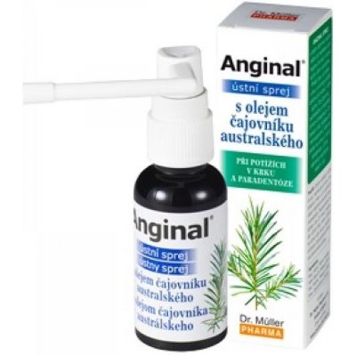 Anginal ústny sprej so šalviou 30 ml