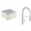Súprava kuchynská batéria Grohe Get 30361000, nerezový drez Grohe K700 31578SD1