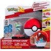 Jazwares Pokémon Surprise Attack Game - Froakie and Poké Ball