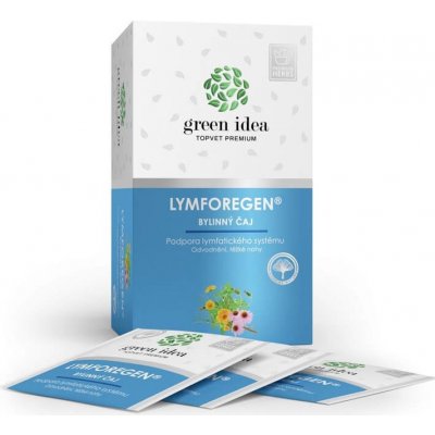 Topvet Green Idea Lymforegen bylinný čaj 20 x 1,5 g