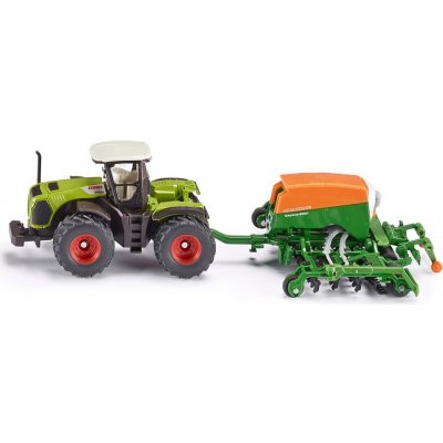 Siku Farmer Traktor so sejacím prívesom 1:87