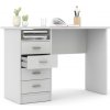 Nábytek PEGAS s.r.o. Psací stůl FELIX 146, Bílý