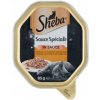 SHEBA Sauce Collection vlhké krmivo pre mačky, moriak so zeleninou v omáčke, tácka 85g