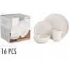 16-dielna sada riadu Bone China, biely porcelán, výška: 290 mm, dĺžka: 280 mm, šírka: 260 mm