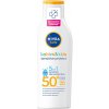 Nivea Sun Sensitive Protect & Care detské mlieko na opaľovanie SPF50+ 200 ml