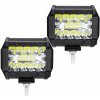 2X HALOGEN LED 60W PRACOVNÁ LAMPA reflektor 12V 24V VÝKONNÁ IP67